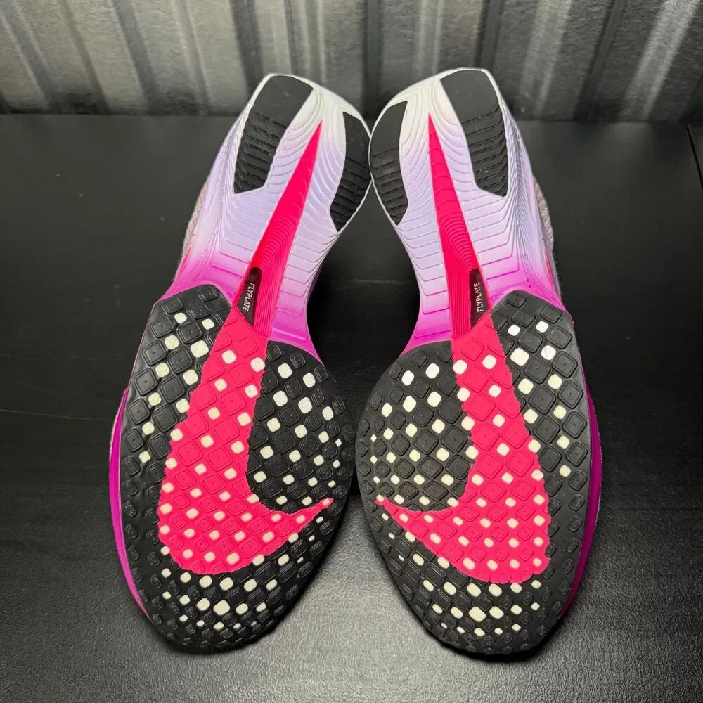 Nike ZoomX Vaporfly Next% 3 Running White Vivid Purple DV4129-104 Men's Size 12